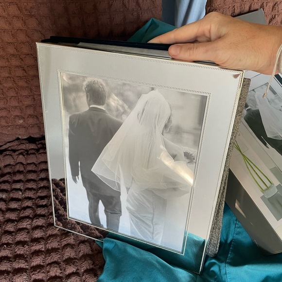 Martha Stewart Silver Beaded Photo Album, Great Wedding Gift. - Picture 7 of 12